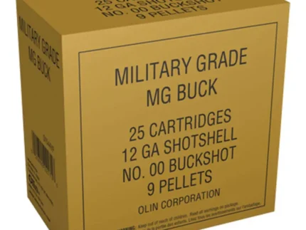 MILITARY GRD 12G 00BUCK 25RD 2 3/4"