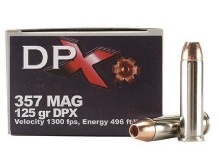 COR-BON Handgun Ammunition .357 Mag 125 gr DPX 1300 fps 20/box