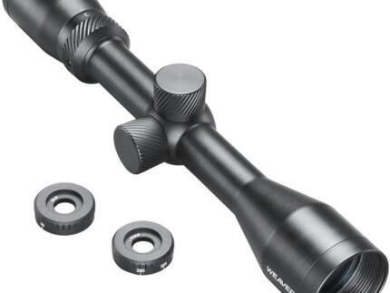 EXCLUSIVE Weaver Classic Series Rifle Scope 3-9x40mm 1" Rimfire SFP Dual-X Non Illum. Black