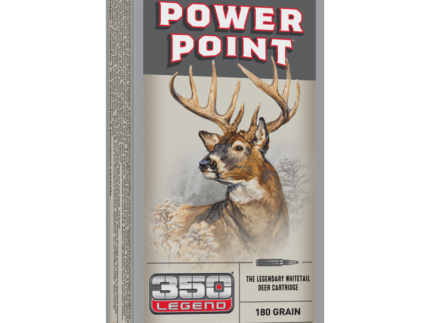 Winchester Power Point Rifle Ammunition 350 Legend 180 gr. PSP 2100 fps 20/ct