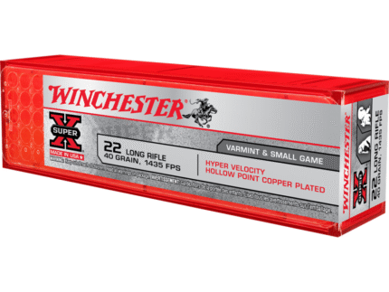 Winchester Hyper Speed Rimfire Ammunition .22 LR 40 gr. CPHP 1435 fps 100/ct