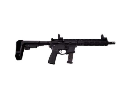 Alpha Foxtrot AF9-G.Pistol 9mm Luger 20rd Magazine 10.5" Barrel Blowback Operation Anodized Black Brace