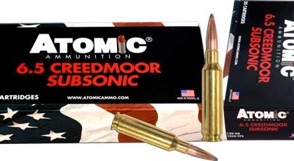 ATOMIC 6.5 CM 129GR SUBSONIC - SP 20RD 10BX/CS