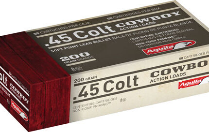 AGUILA 45 LC 200GR LEAD SOFT - POINT 50RD 10BX/CS