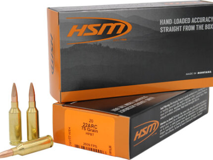 HSM 22 ARC 75GR BTHP - 20RD 25BX/CS