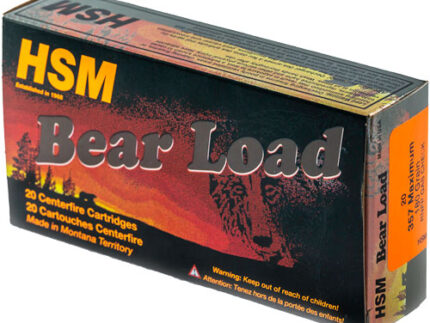HSM BEAR 357 MAXIMUM 180GR - RNFP 20RD 25BX/CS