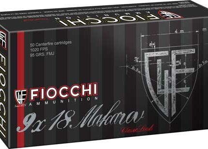 FIOCCHI 9MM MAKAROV 95GR FMJ - 50RD 20BX/CS
