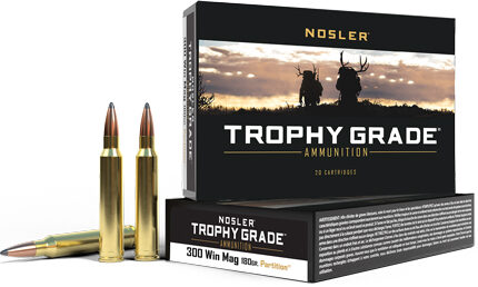 NOSLER TROPHY 300 WIN MAG - 180GR PARTITION 20RD 10BX/CS