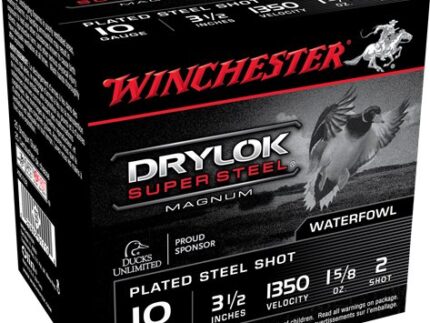 WINCHESTER DRYLOK 10GA 3.5" - 1-5/8OZ #2 1350FPS 25RD 10BX/C