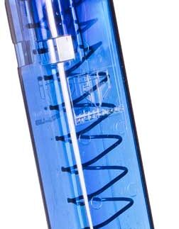 ETS MAGAZINE FOR GLOCK 9MM - 17RD TRANS BLUE FITS 17/19/26