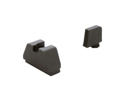 OPTIC COMPATIBLE SIGHT SET FOR GLOCK G1-5 SERRATED BLACK