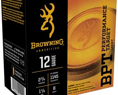 BPT PERFORMANCE TARGET 12 GAUGE 2-3/4'' 1-1/8OZ #8SHOT 25/BOX