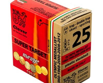 MIRAGE SUPER TARGET T1 12GA 2-3/4'' 1OZ #9 SHOT 250/CASE