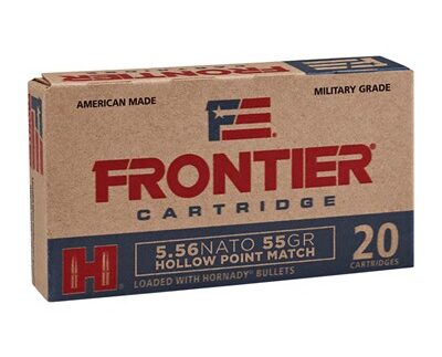 5.56MM NATO 55GR HOLLOW POINT MATCH 150/BOX