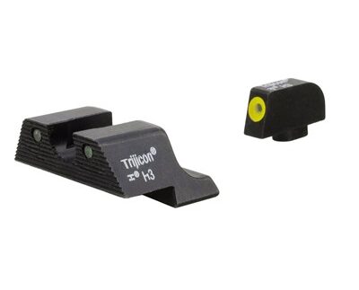 HD XR NIGHT SIGHT SET-GLOCK~ 42,43 YELLOW FRONT