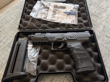 Walther WMP SD 22 WMR Pistol 4.9 Black