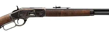 WRA M73 SPTRCH OCTTG LEVER RIFLE 24",S,45 COLT, GRD II/III WOOD