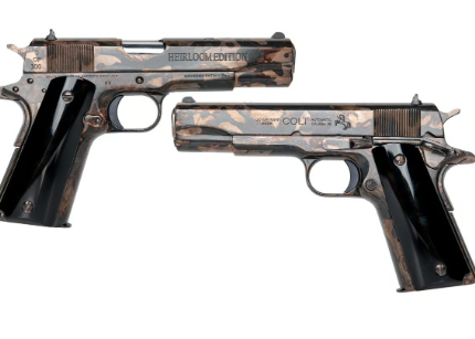 COLT HEIRLOOM 1911 GOVERNMENT 38 SUPER 5" PSTL 1-9RD MAG 1-300 MADE