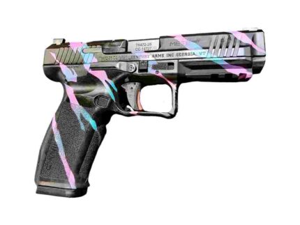 CENTURY CANIK METE SFT ONE SERIES 9MM MIAMI TIGER STRIPE PSTL 4.46 BRL 1-18RD MAG