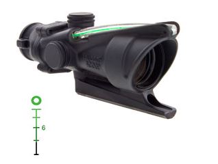 TRIJICON ACOG 4X32 .223 BAC DONUT GRN