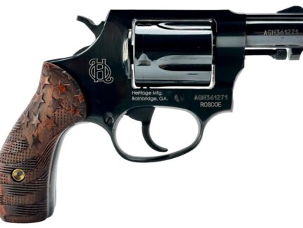 HERITAGE MANUFACTURING ROSCOE 38SPL BL/WD FLAG 2"