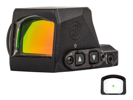 SIG SAUER ROMEO-X 6MOA GREEN DOT BLACK