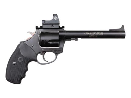 Charter Arms Target Mastiff Handgun 9mm Luger 5rd Magazine 6" Barrel Black with Optic