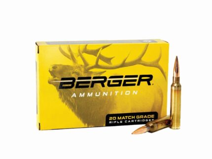 Berger Elite Hunter Rifle Ammunition 6.5 PRC 156gr 2930 fps 20/ct