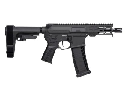 CMMG Banshee MK4 Fixed Ejector Handgun 9mm Luger 30rd Magazine 5'' Barrel RipBrace Armor Black