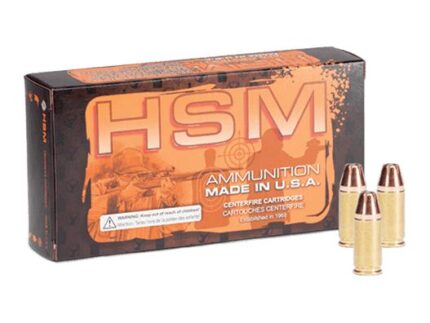 HSM Self-Defense Handgun Ammunition .32 H&R 100gr JHP 1150 fps 50/ct