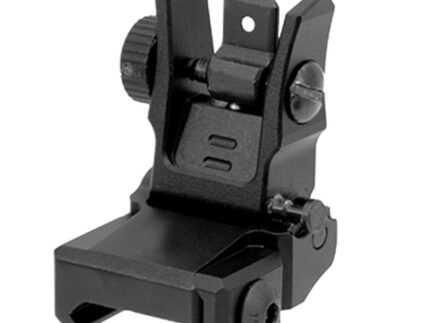 UTG AR15 Low Profile Flip-up Rear Sight with Dual Aiming Aperture