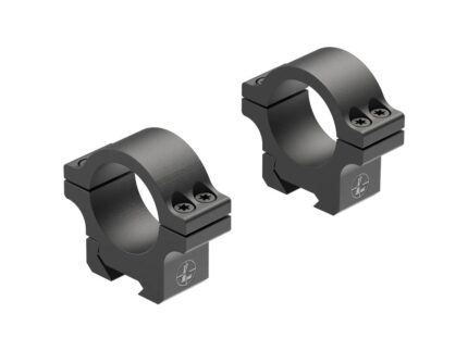 Leupold Open Range Rimfire Cross-Slot Rings 1" Medium Black