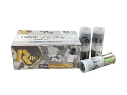Rio Star Shotshell 12 ga 2-3/4" 1-1/8 oz 1410 fps Slug 10/ct