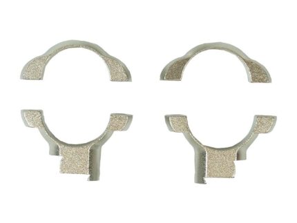 Weaver Grand Slam Ruger Style .22 cal Rimfire Scope Rings 1" High Nickel