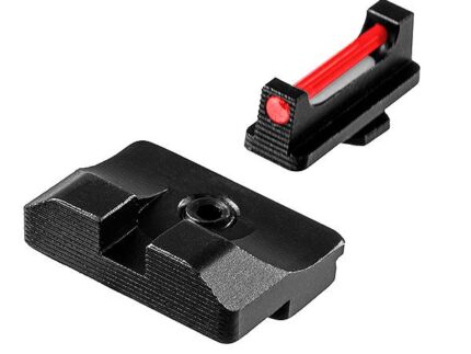 Truglo Fiber Optic Pro Sight Set For Glock 17 / 17L 19 22 23 24 26 27 33 34 35 38 39 45 (Excluding M.O.S. models)