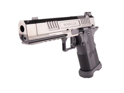 AF1911 Romulus RMSC Comp Handgun 9mm Luger 17 & 20rd Magazines 4.25" Threaded Comp Barrel Polished DLC Finish