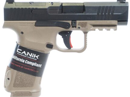 Canik Mete MC9 LS Handgun 9mm Luger 10rd Magazine 3.6" Barrel Black/FDE CA Compliant