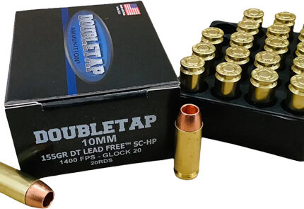 DOUBLETAP 10MM 155GR SC-HP - LEAD FREE 20RD 50BX/CS
