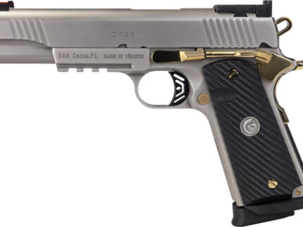 GIRSAN 1911 NEGOTIATOR TALO - 38 SUPER 5" 9RD TITANIUM/GOLD