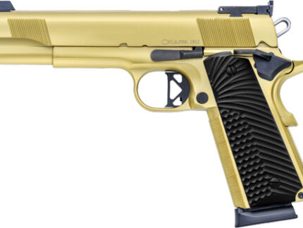 CHIAPPA 1911 EMPIRE GRADE - 45ACP 5" FS 8RD G10 GRIP GOLD