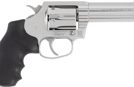 COLT COBRA 38SPL+P FS 4" 6RD - STAINLESS RUBBER GRIPS
