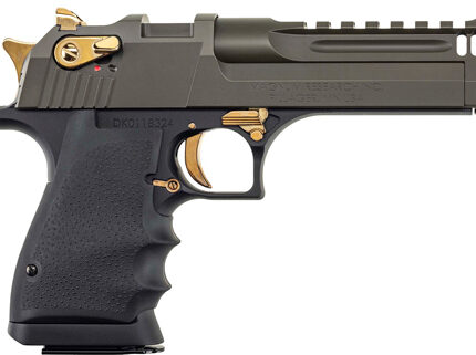 DESERT EAGLE L5 SERIES 50AE - 5" BLACK & GREEN CERAKOTE