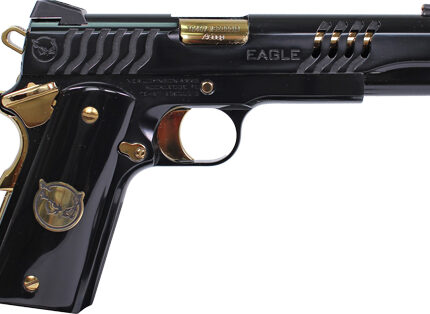 IVER JOHNSON EAGLE ONYX - 1911 45ACP 8RD POLISHED PVD
