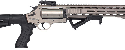 IVER JOHNSON 1000 410 3" 20" - REVOLVER SHOTGUN TACT. NICKEL