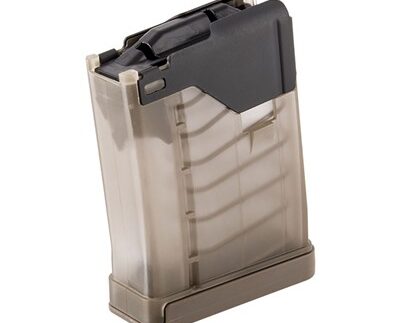 L5AWM GEN2 5.56X45 NATO 10RDMAGAZINE TRANSLUCENT DARK EARTH