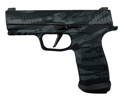 P365-XMACRO TACOPS 9MM 3.7''BBL (4)17RD BLACK MULTI CAMO