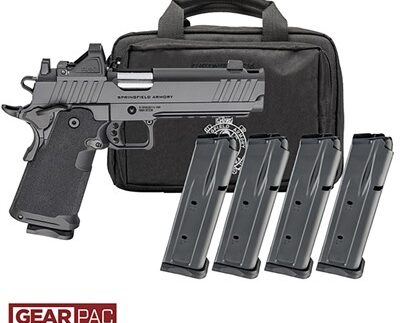 1911 DS PRODIGY AOS 9MM 5''COMP BBL (4)10RD W/VIRIDIAN RFX11