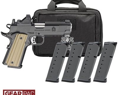 1911 OPERATOR AOS 9MM 4.25''BBL (4)9RD MAG W/VIRIDIAN RFX11