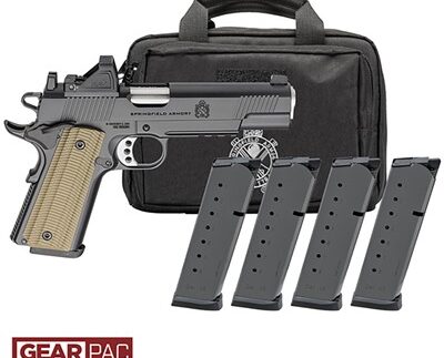 1911 OPERATOR AOS 45 ACP 5''BBL (4)8RD MAG W/VIRIDIAN RFX11