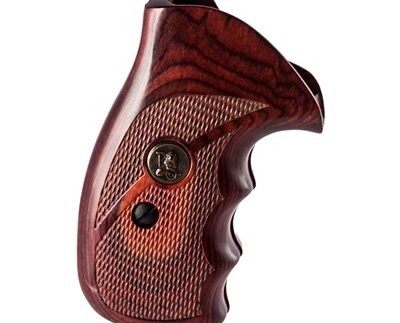 S&W K,L FRAME ROSEWOOD CHECKERED